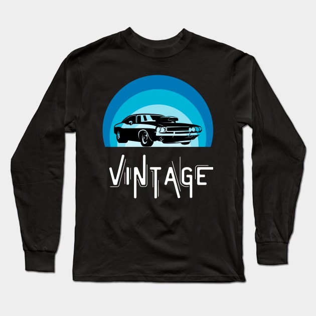 80s Car Long Sleeve T-Shirt by Xtian Dela ✅